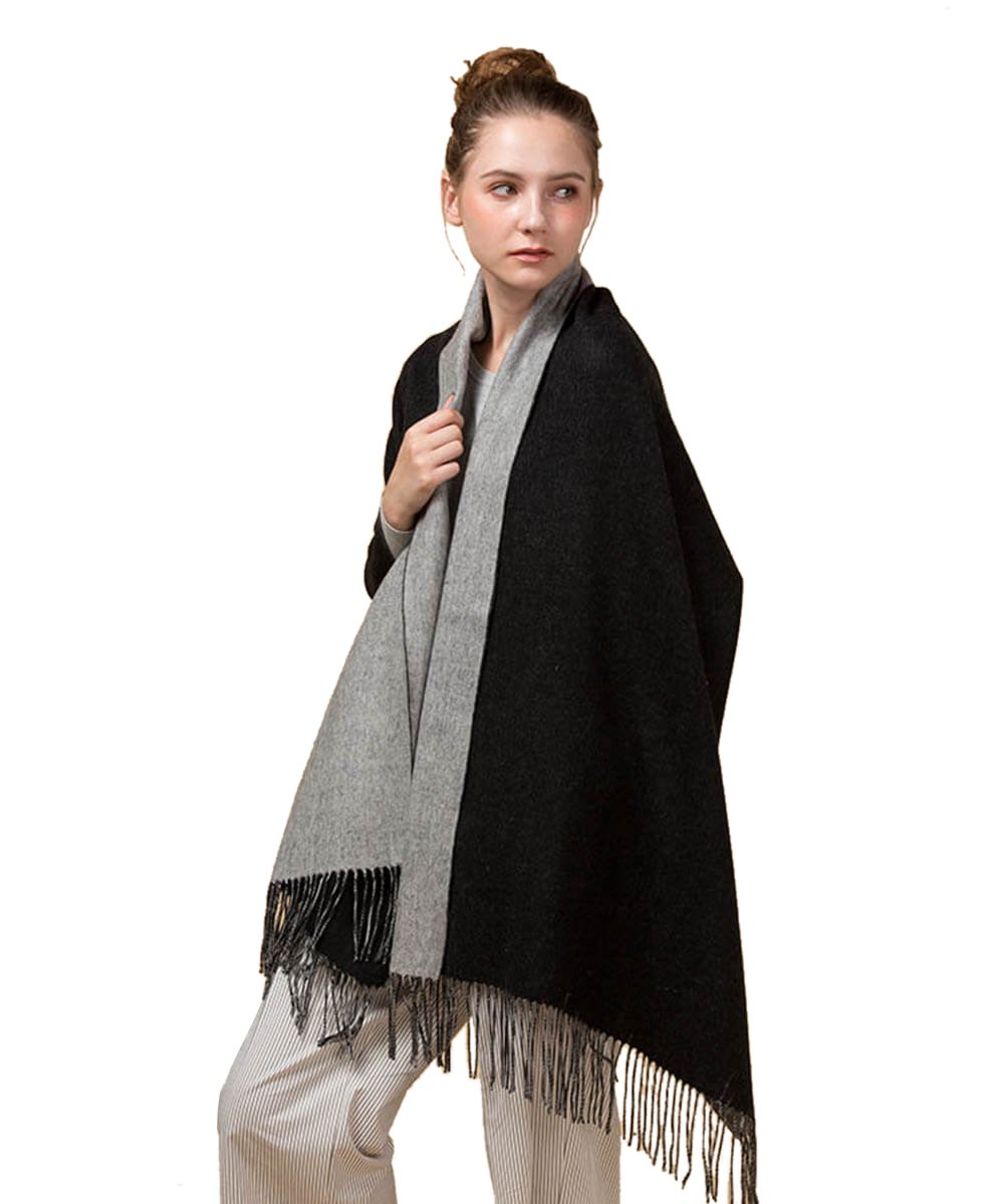 Reversible Lamb Wool UGG Scarves | Mitchell-Y - Image 2