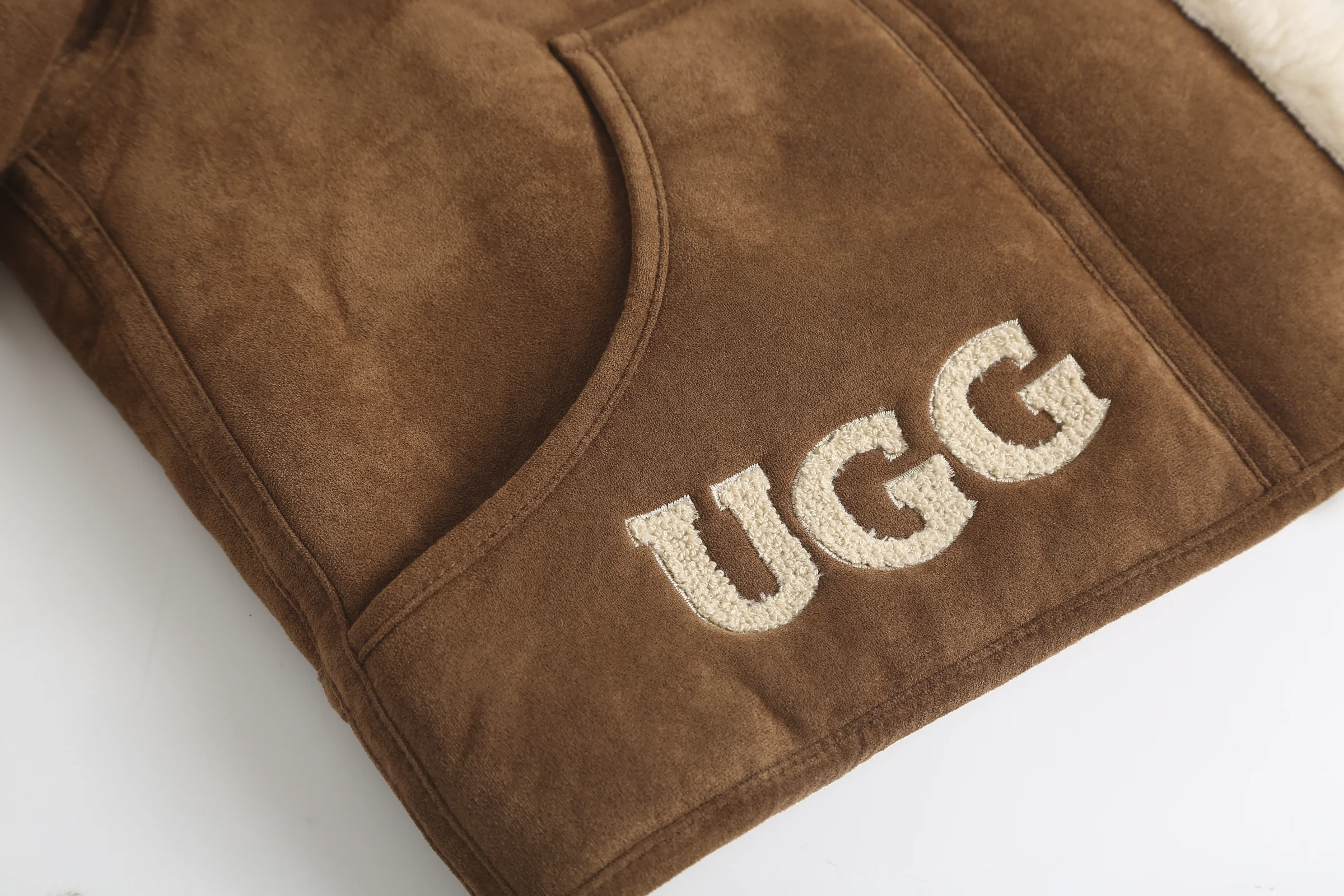 Button Women's UGG Shearluxe Coat product detail image