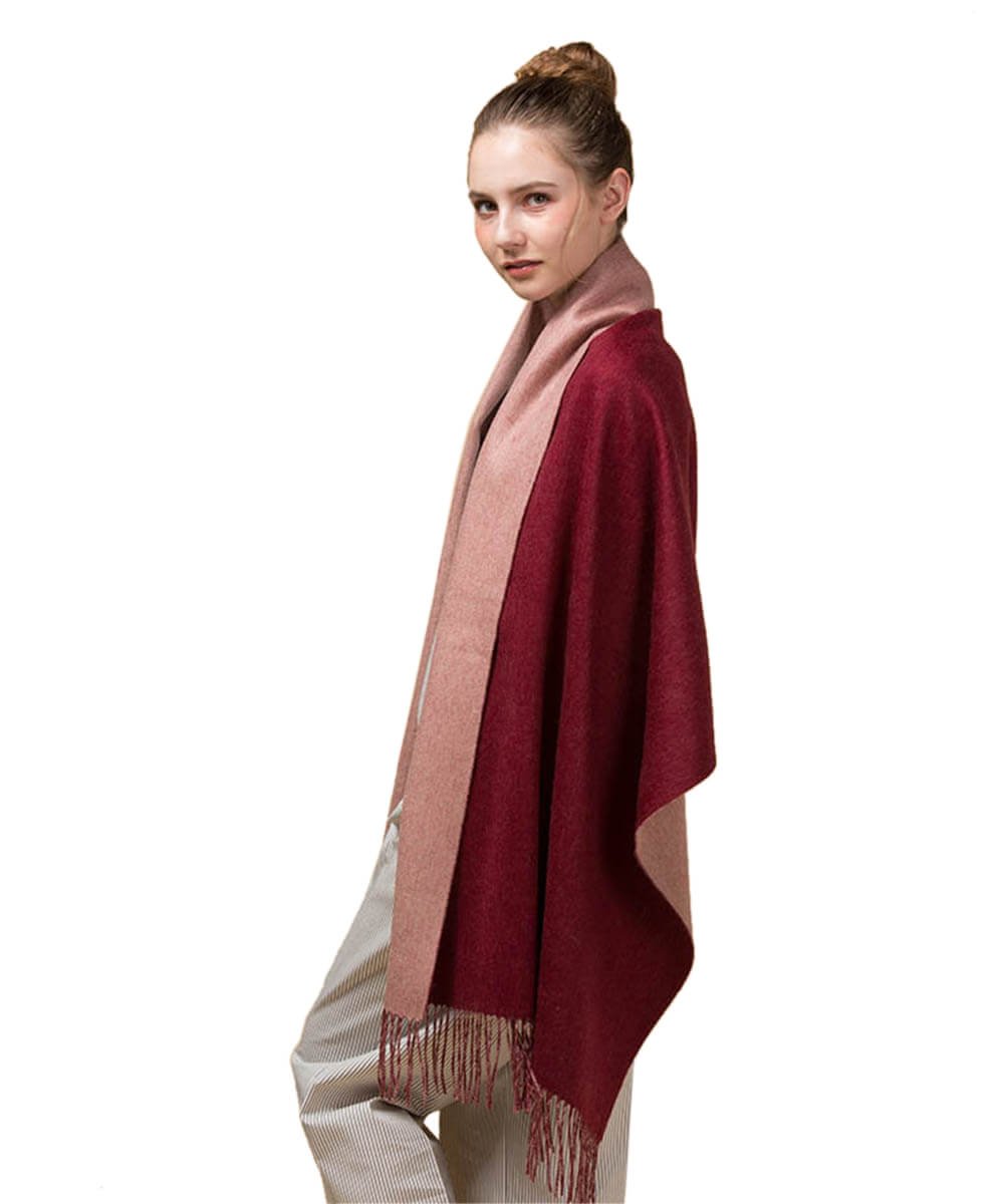 Reversible Lamb Wool UGG Scarves | Mitchell-Y - Image 10