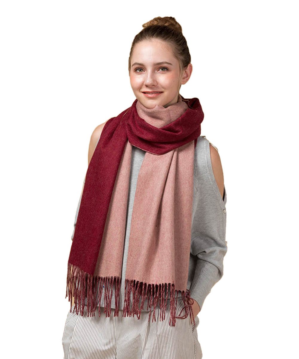 Reversible Lamb Wool UGG Scarves | Mitchell-Y - Image 6
