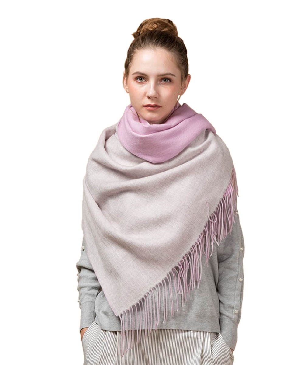 Reversible Lamb Wool UGG Scarves | Mitchell-Y - Image 11