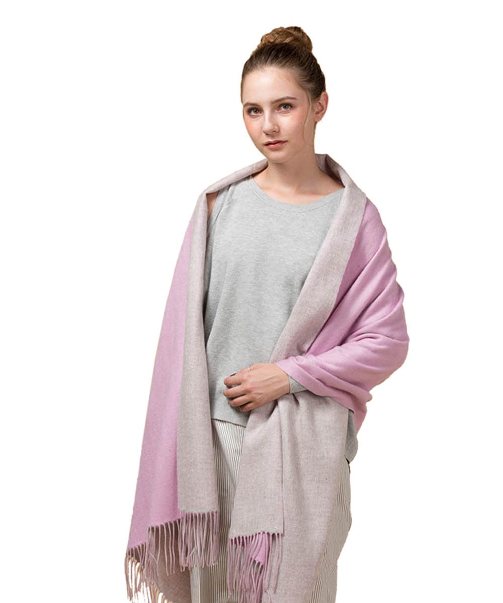 Reversible Lamb Wool UGG Scarves | Mitchell-Y - Image 5