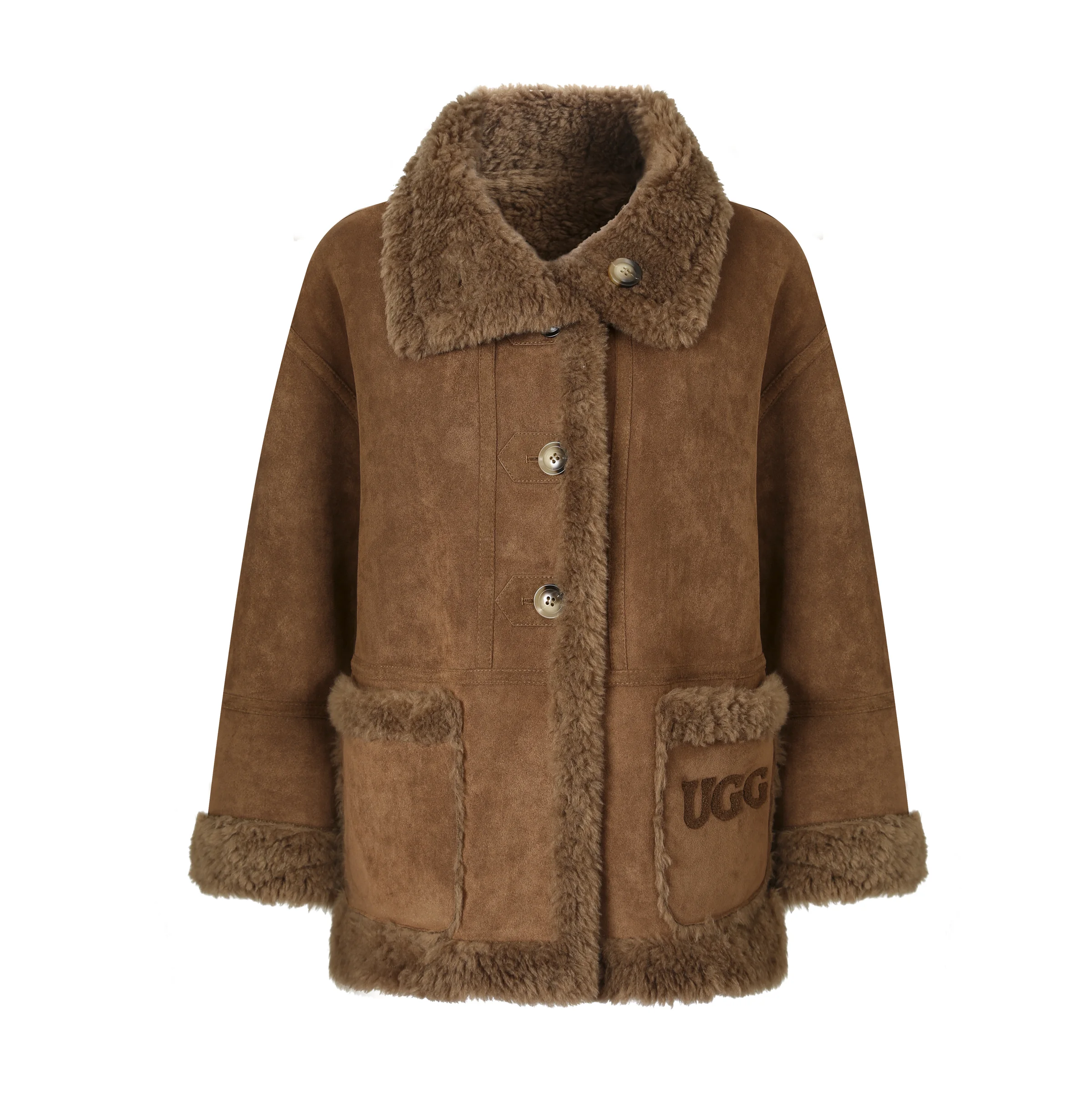 Winter Ridge Women's Reversible UGG Wool Coat