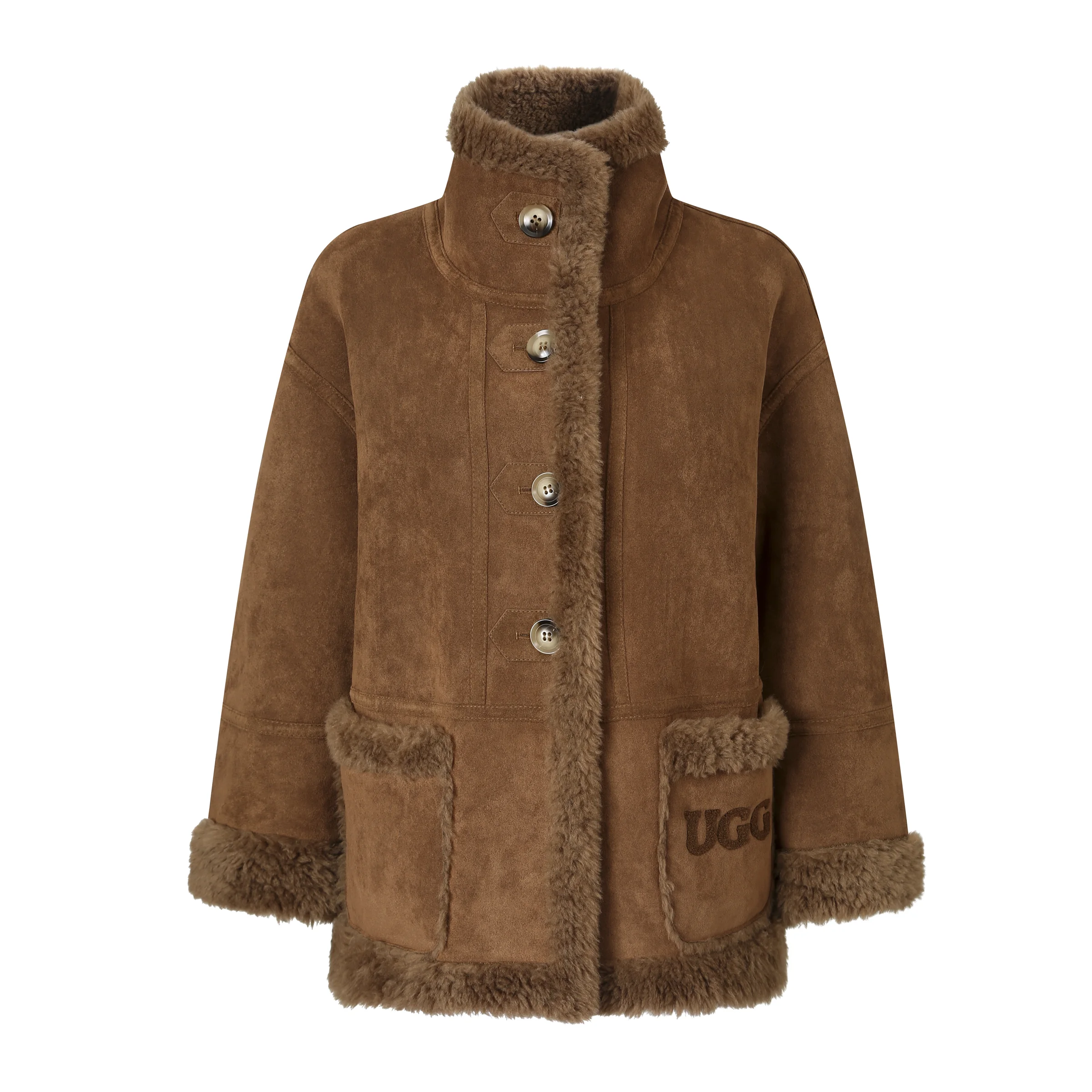 Winter Ridge Women's Reversible UGG Wool Coat product detail image